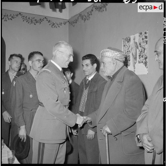 Anciens combattants à Tizi Ouzou.