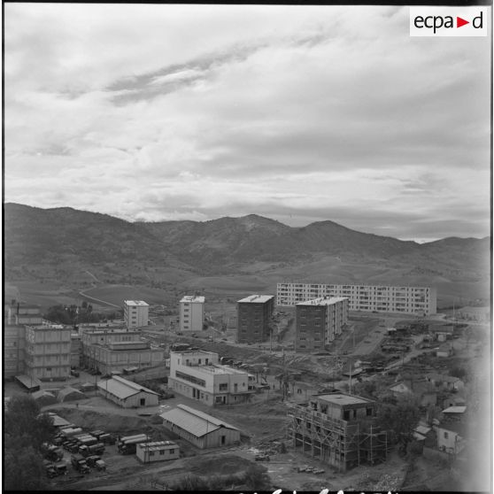 Immeubles en construction.