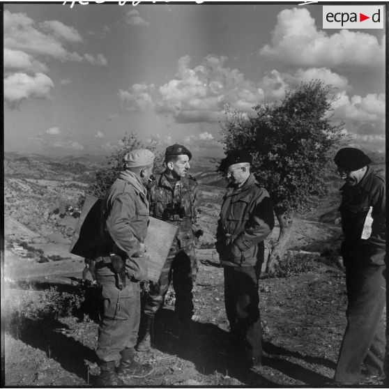 Opération au sud de Laperrine. Autorités militaires.