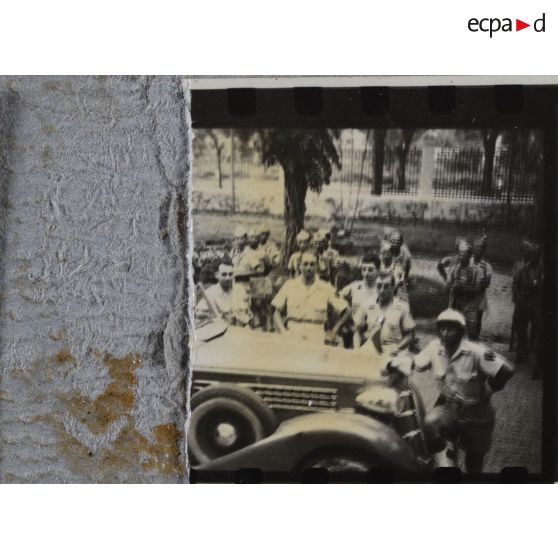 Election du président du gouvernement provisoire de la République Cochinchinoise. [description provisoire]