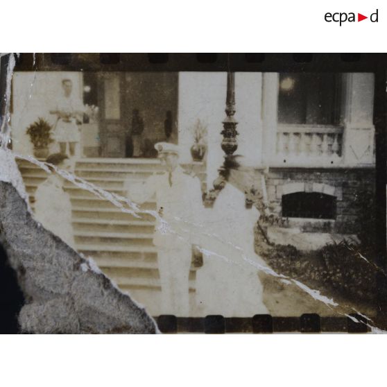 Election du président du gouvernement provisoire de la République Cochinchinoise. [description provisoire]