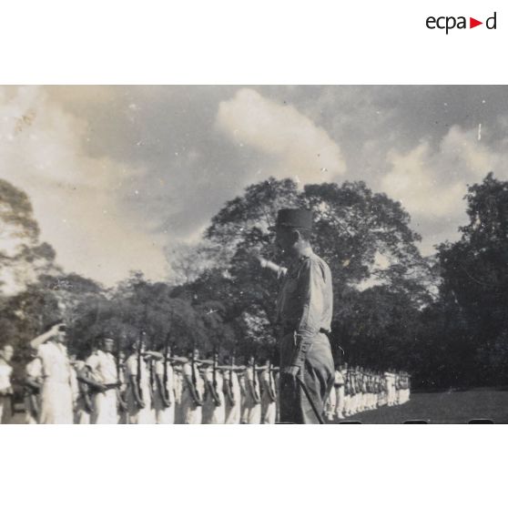 L'escadron de tradition des fusiliers marins. [description provisoire]