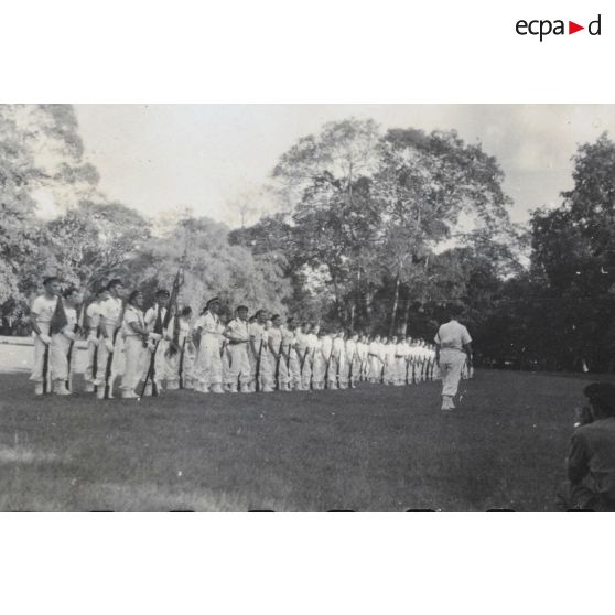 L'escadron de tradition des fusiliers marins. [description provisoire]