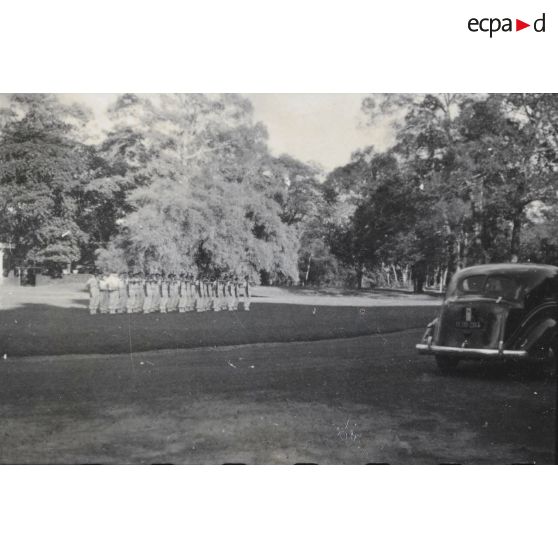 L'escadron de tradition des fusiliers marins. [description provisoire]