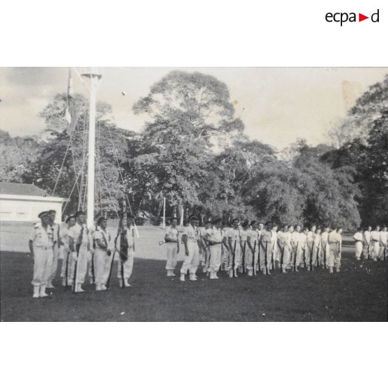 L'escadron de tradition des fusiliers marins. [description provisoire]