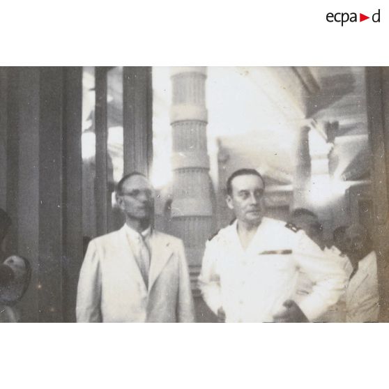 Arrivée de M. Moffat - Département d'Etat à Washington. [description provisoire]