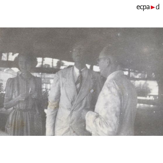 Arrivée de M. Moffat - Département d'Etat à Washington. [description provisoire]