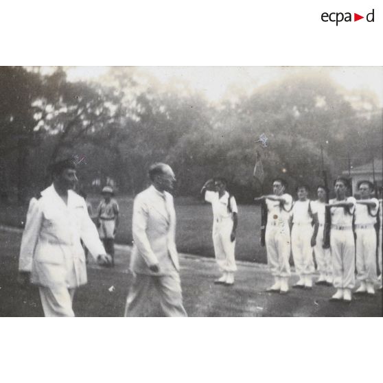 Arrivée de M. Moffat - Département d'Etat à Washington. [description provisoire]