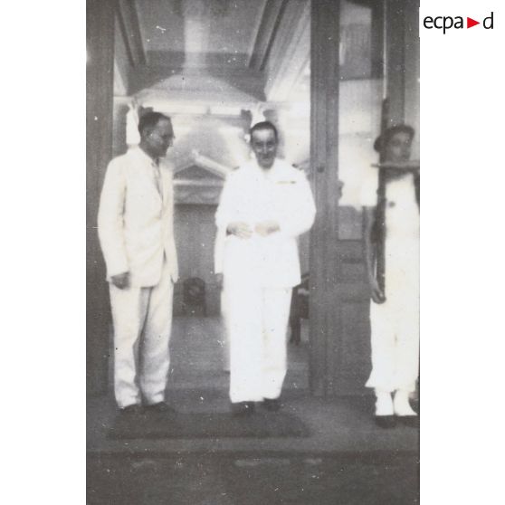 Arrivée de M. Moffat - Département d'Etat à Washington. [description provisoire]