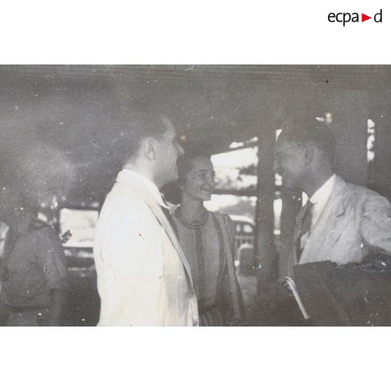 Arrivée de M. Moffat - Département d'Etat à Washington. [description provisoire]