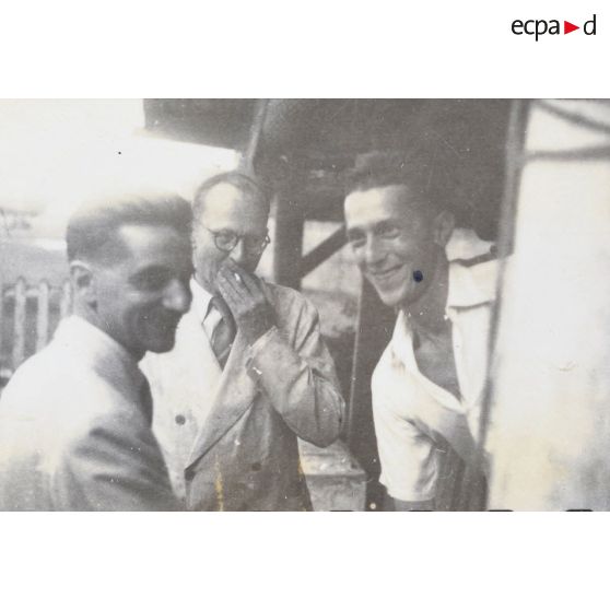 Arrivée de M. Moffat - Département d'Etat à Washington. [description provisoire]