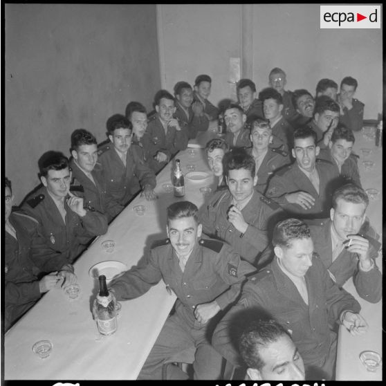 Réception au 9e régiment de zouaves (RZ).