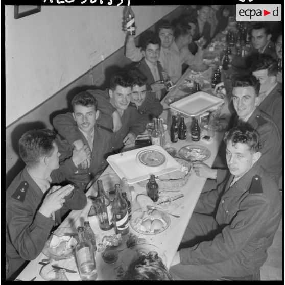 Réception au 9e régiment de zouaves (RZ).