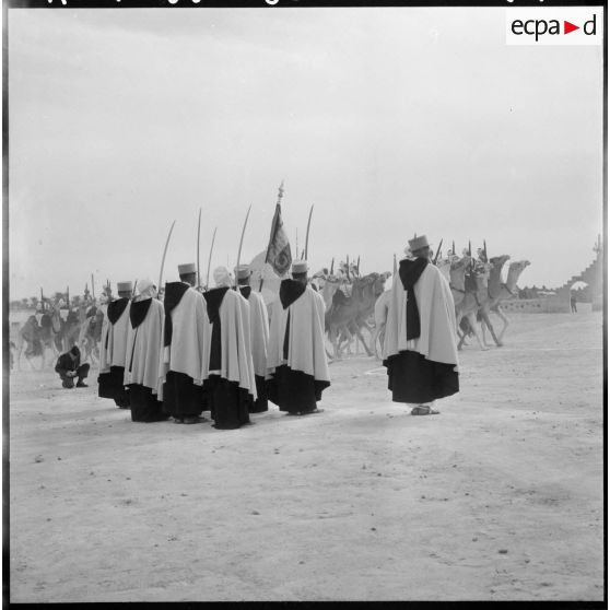 Ouargla. Compagnie méhariste.