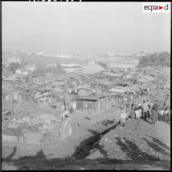 Hussein Dey. Le bidonville.