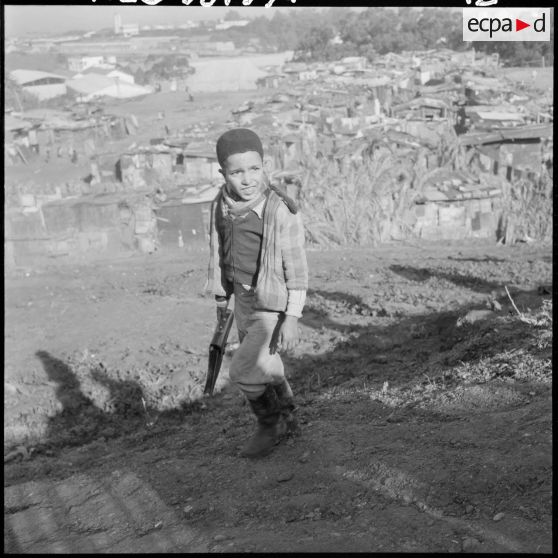 Hussein Dey. Le bidonville.