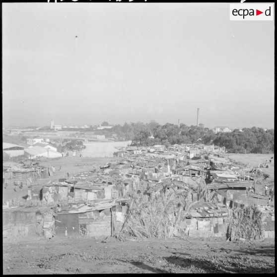 Hussein Dey. Le bidonville.