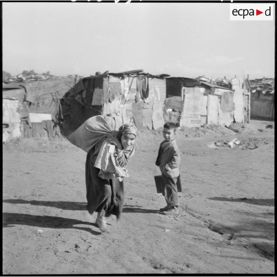 Hussein Dey. Le bidonville.