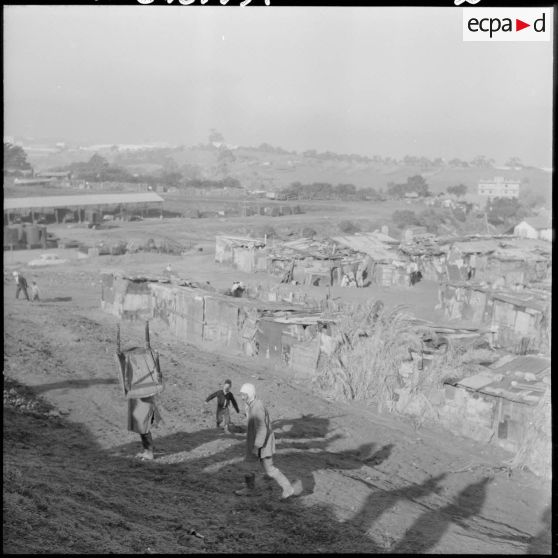 Hussein Dey. Le bidonville.