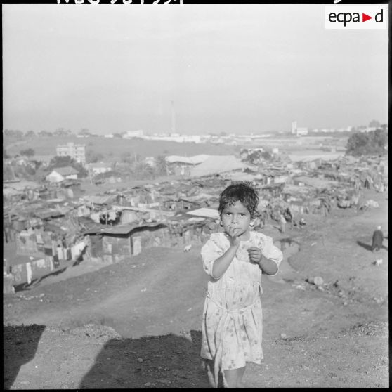 Hussein Dey. Le bidonville.