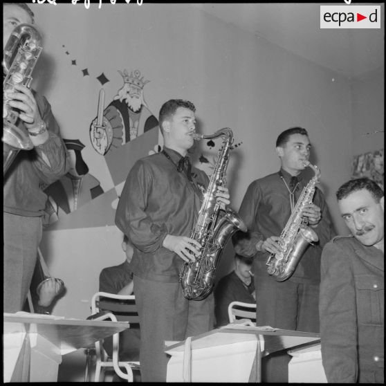 Alger. Réception à la caserne d'Orléans.