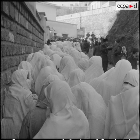 Alger. Elections législatives.