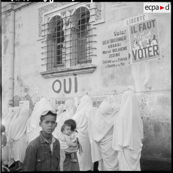 Alger. Elections législatives.