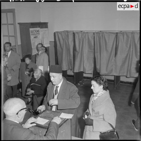 Alger. Elections législatives.