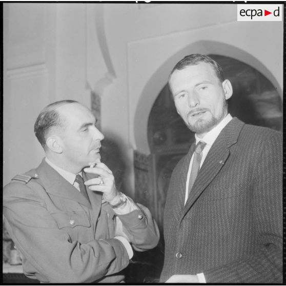 Alger. Repas des députés nouvellement élus au Palais d'Eté.