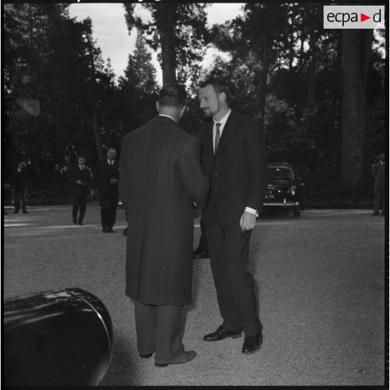 Alger, palais d'été. Réception pour les nouveaux députés.