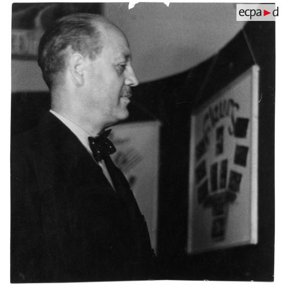 Général BETHOUARD  - Autriche  1950. [légende d'origine]