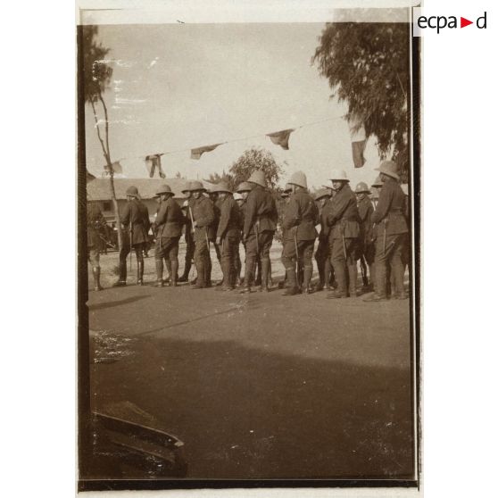Arrivée du  général Gouraud à Dakar. [légende d'origine]<br>