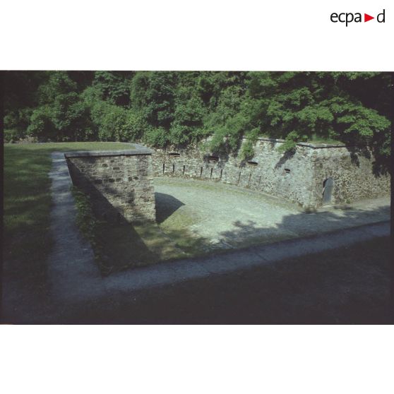 Galerie de fusillade de la contrescarpe, face à la caponnière ouest. [légende d'origine]