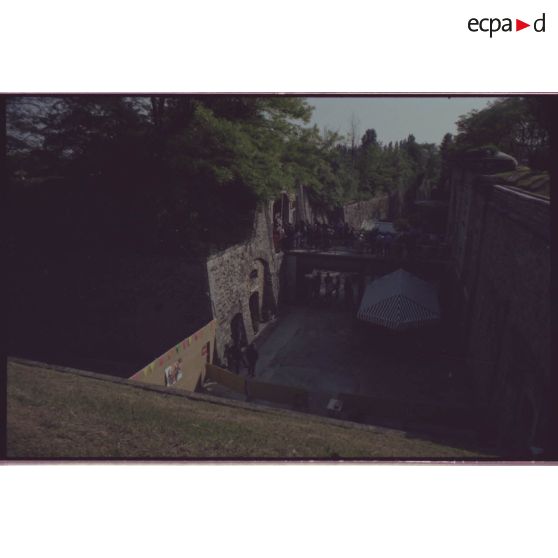 Fossé de gorge et corps de garde. [légende d'origine]