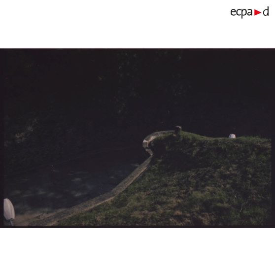 Dessus de la caponnière de gorge. [légende d'origine]