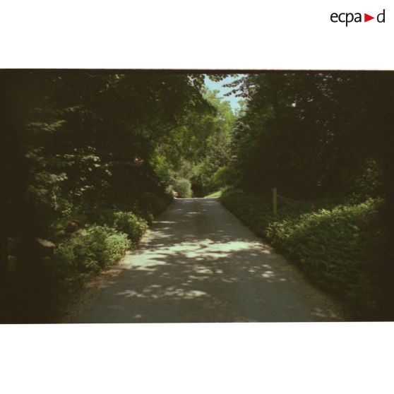 Fort de Witry-les-Reims. Arrivée aux ruines du fort. [légende d'origine]