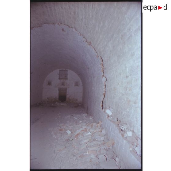 Fort de Saint-Thierry. Deuxième poudrière. [légende d'origine]