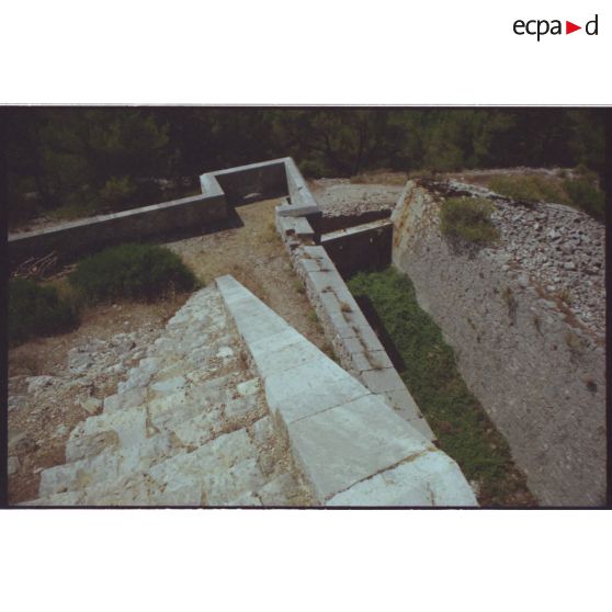 Fort Faron. Détail des défenses sud-est. [légende d'origine]