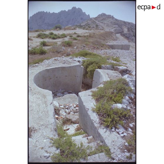 Fort Napoléon (les Goudes). Emplacement de combat. [légende d'origine]