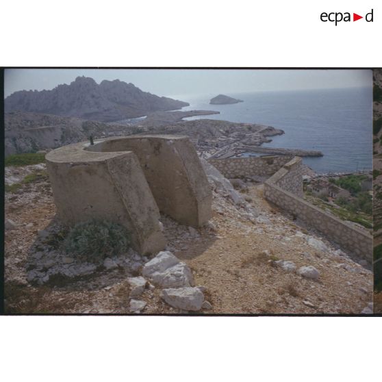 Batterie de Croisette. Peut-être un observatoire… [légende d'origine]