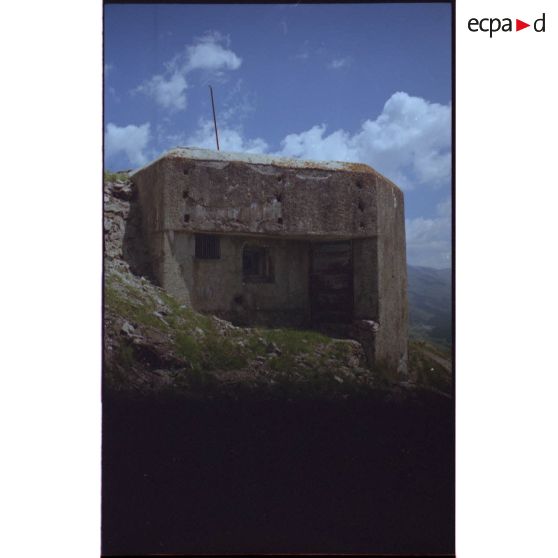 Gondran "E". Entrée du Bloc 1. [légende d'origine]