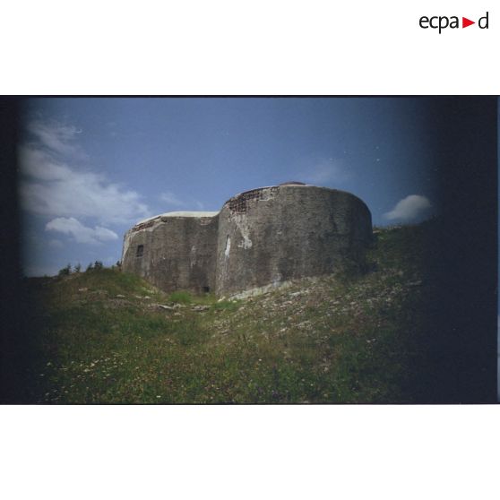 Fort du Sapey. Bloc ''Maginot''. [légende d'origine]