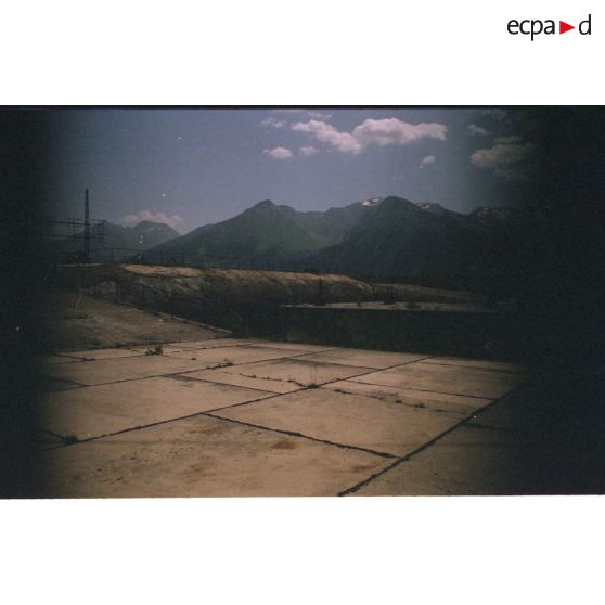 Fort du Sapey. Dessus des casernements. [légende d'origine]