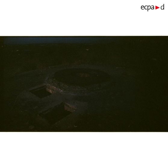 Batterie de Mauvanne (Hyères). Sellette de pièce d'artillerie. [légende d'origine]