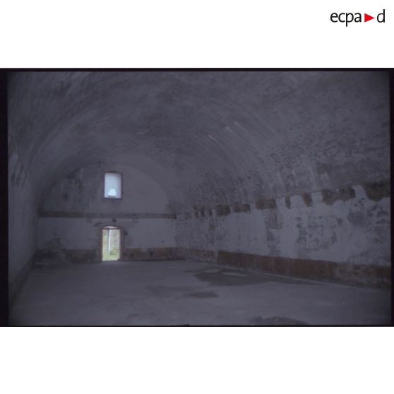Intérieur de la poudrière. [légende d'origine]
