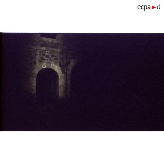 [Porte d'entrée du fort des Têtes, à Briançon].