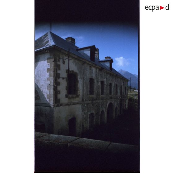 Casernement ou magasin. [légende d'origine]