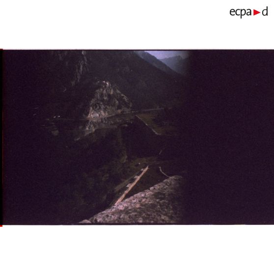 La redoute des Salettes vue du fort des Têtes. [légende d'origine]