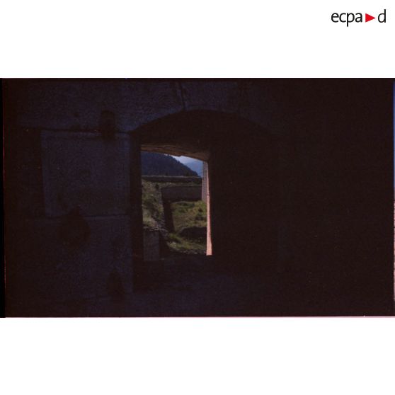 Embrasure de canon. [légende d'origine]
