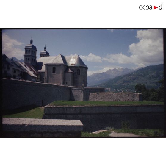 Citadelle de Briançon. Bastion de la collégiale. [légende d'origine]